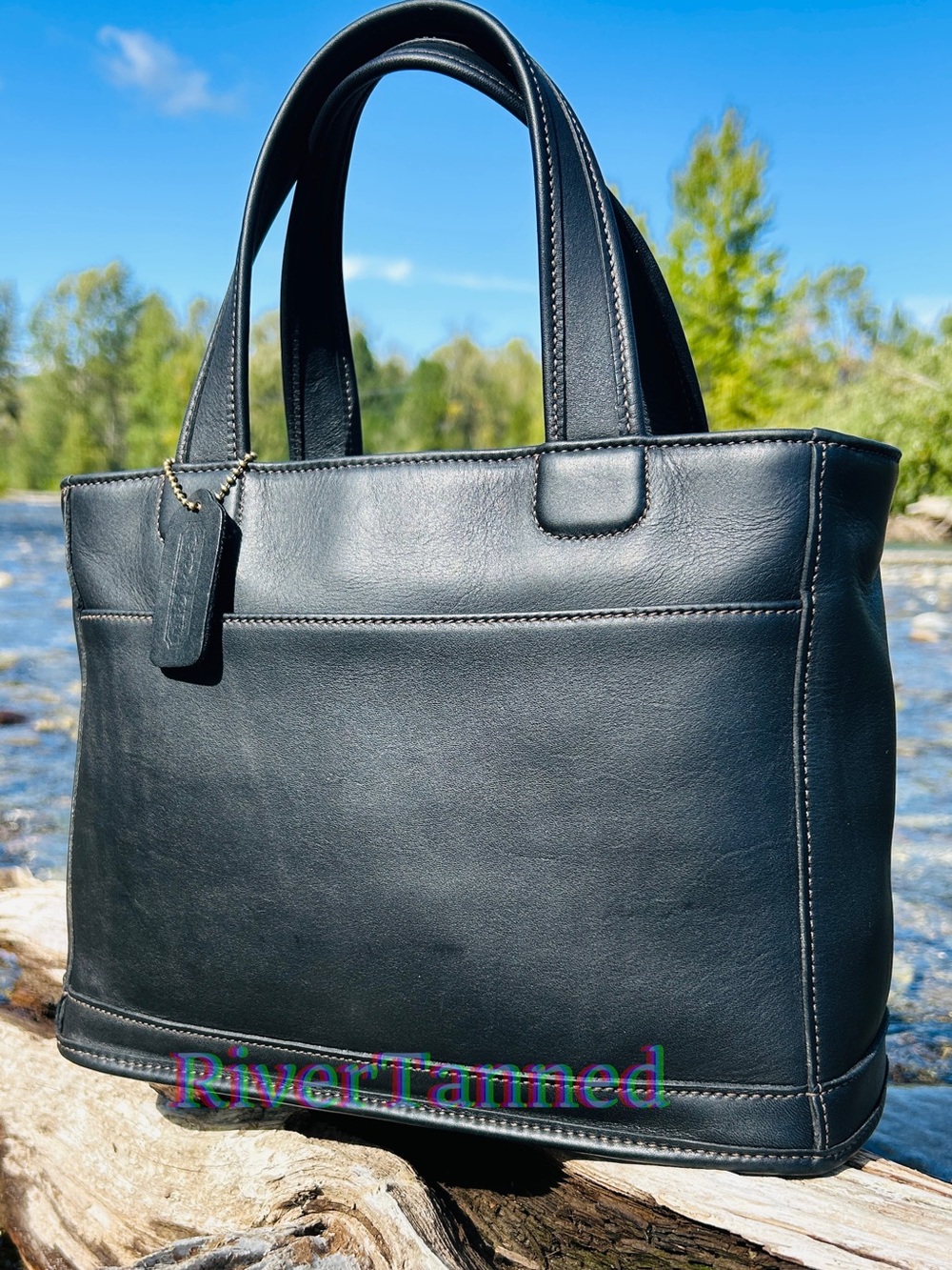 Vintage Coach 9303 Bleecker Satchel - Restored by RiverTanned — Made in the USA